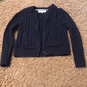 Navy Blue Zip jacket